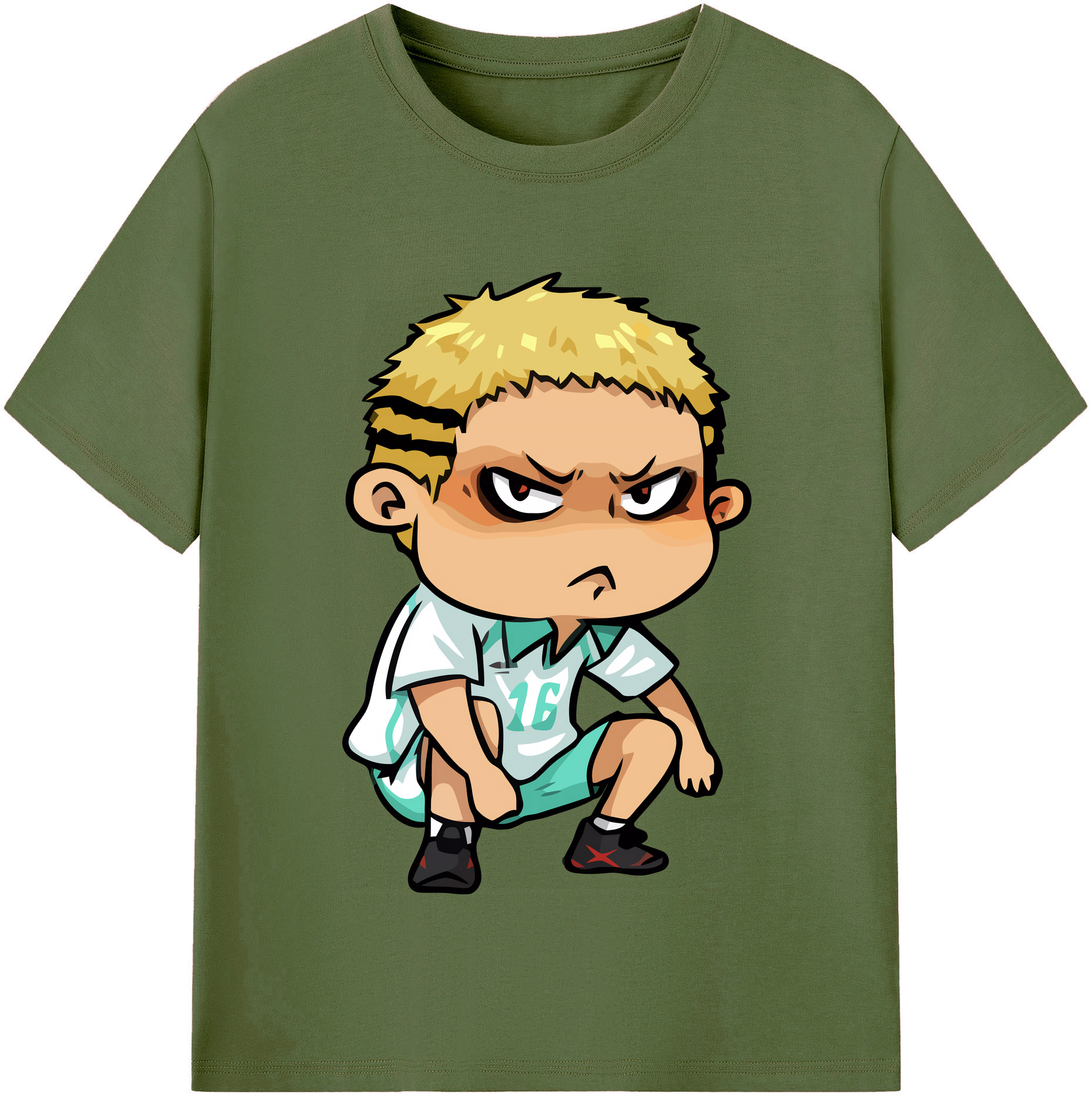 （画像用） ハイキュー!! Haikyu!! 綿100％半袖Tシャツ（フロントプリント）